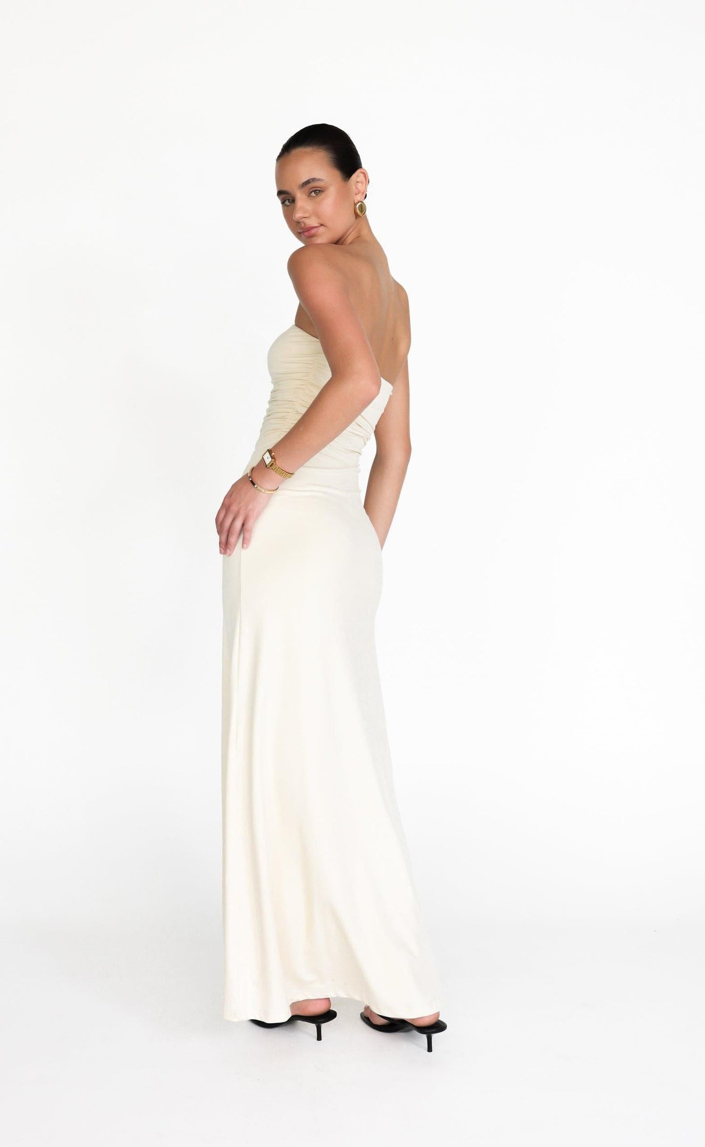 Sarie Maxi Dress (Oat)