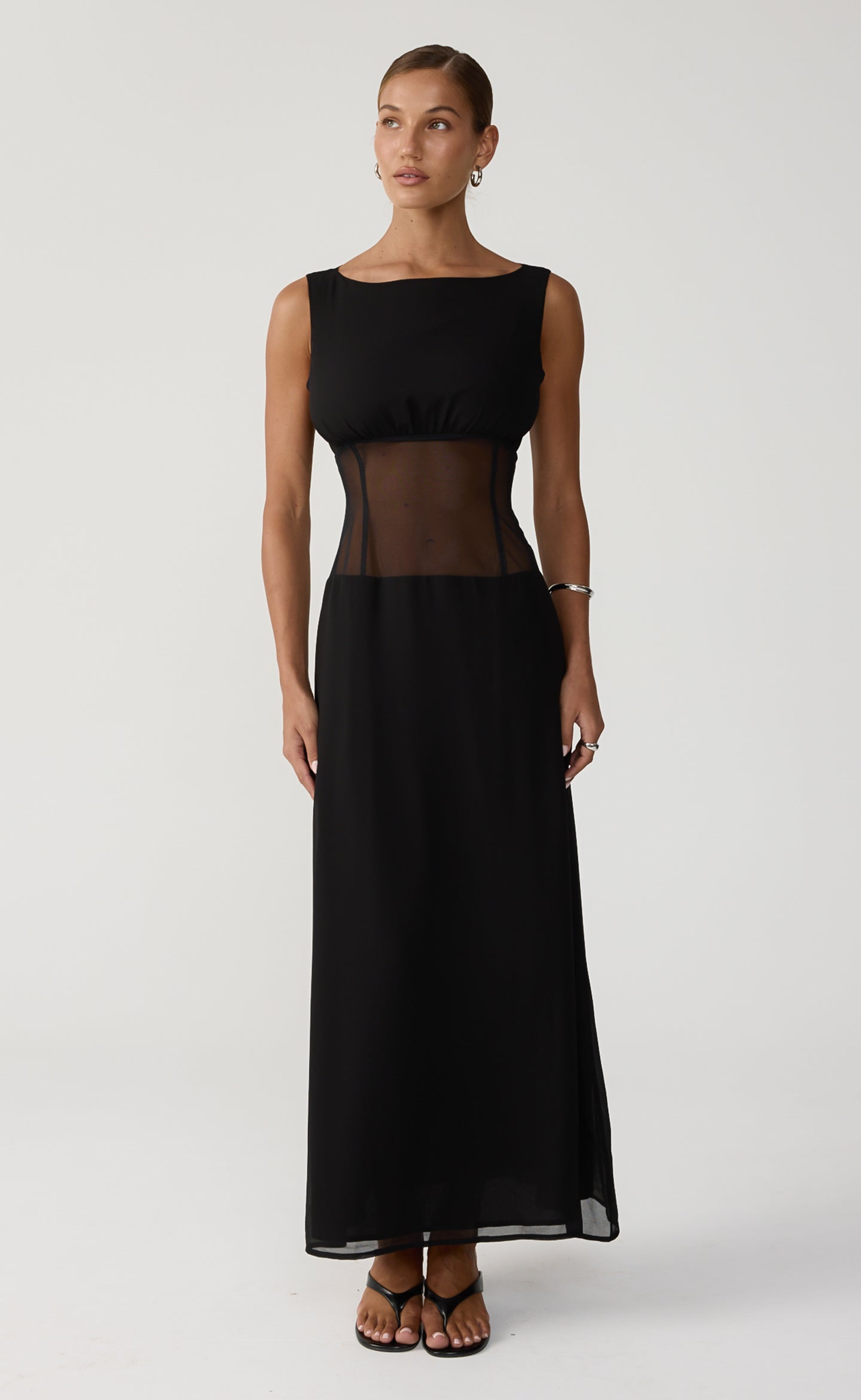Arlene Maxi Dress (Black)