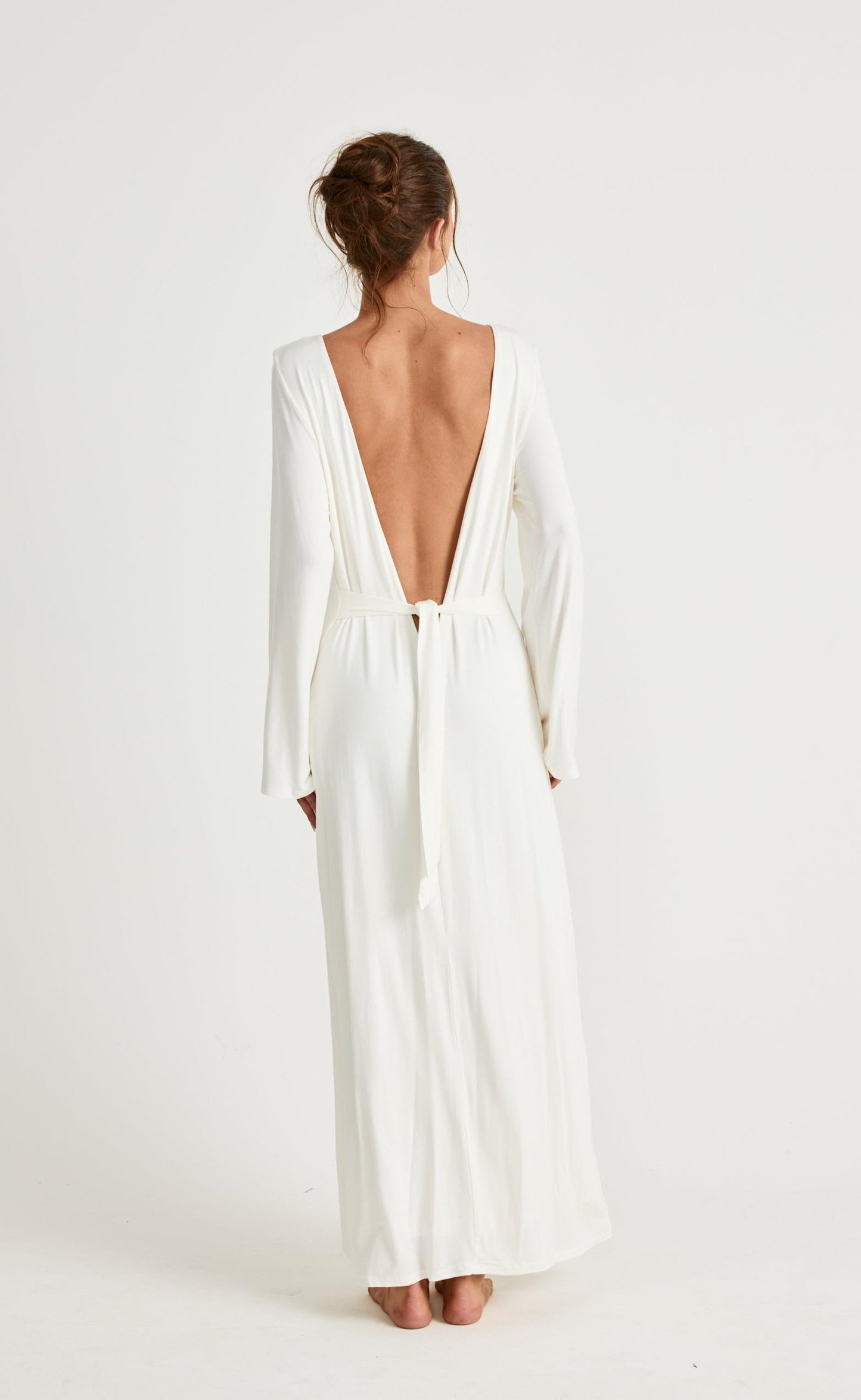 Harlow Maxi Dress (Off White)