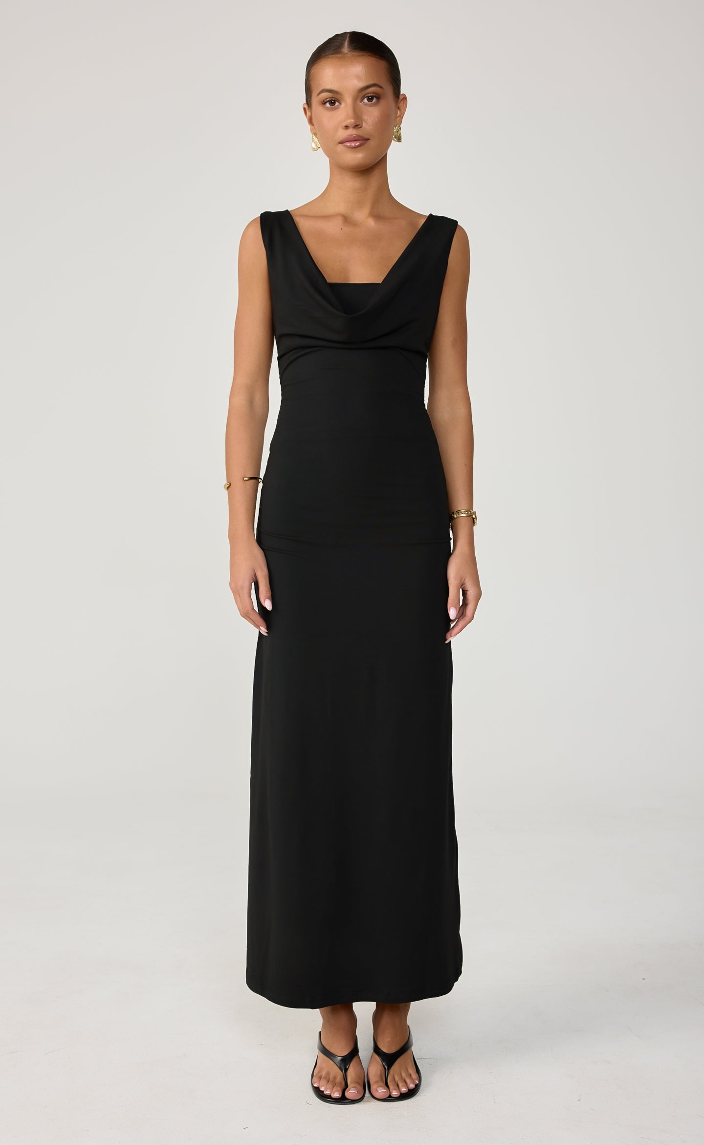 Josette Maxi Dress (Black)