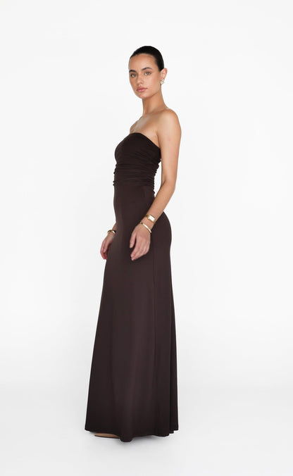 Sarie Maxi Dress (Chocolate)