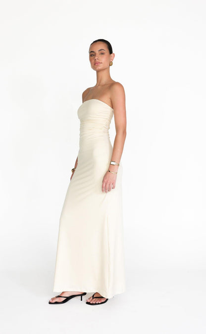 Sarie Maxi Dress (Oat)
