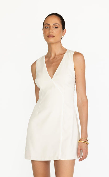 Luiza Mini Dress (Oat)