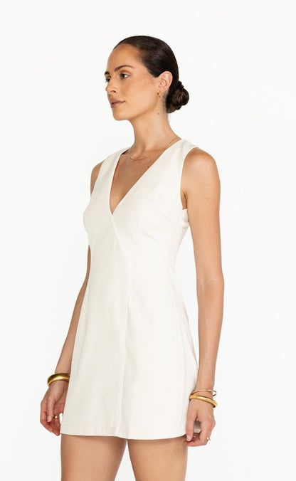 Luiza Mini Dress (Oat)