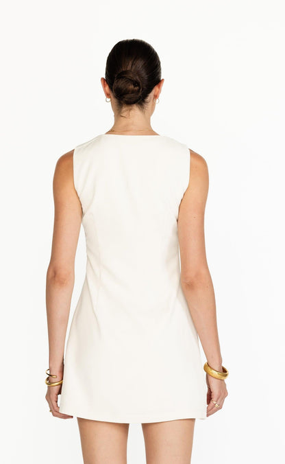 Luiza Mini Dress (Oat)