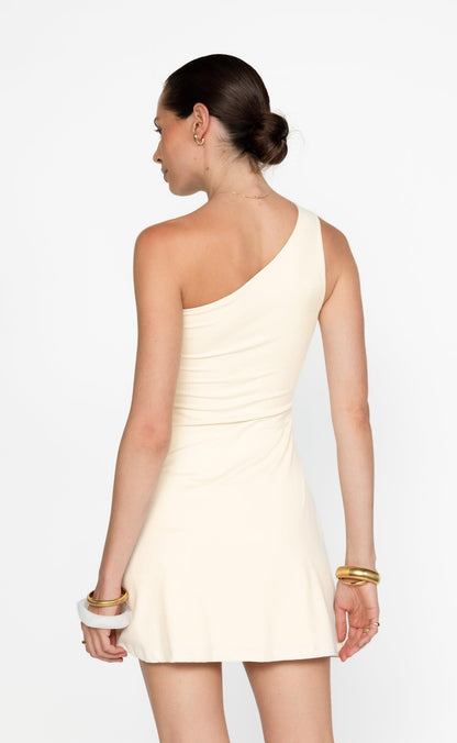 Zuelia Mini Dress (Oat)