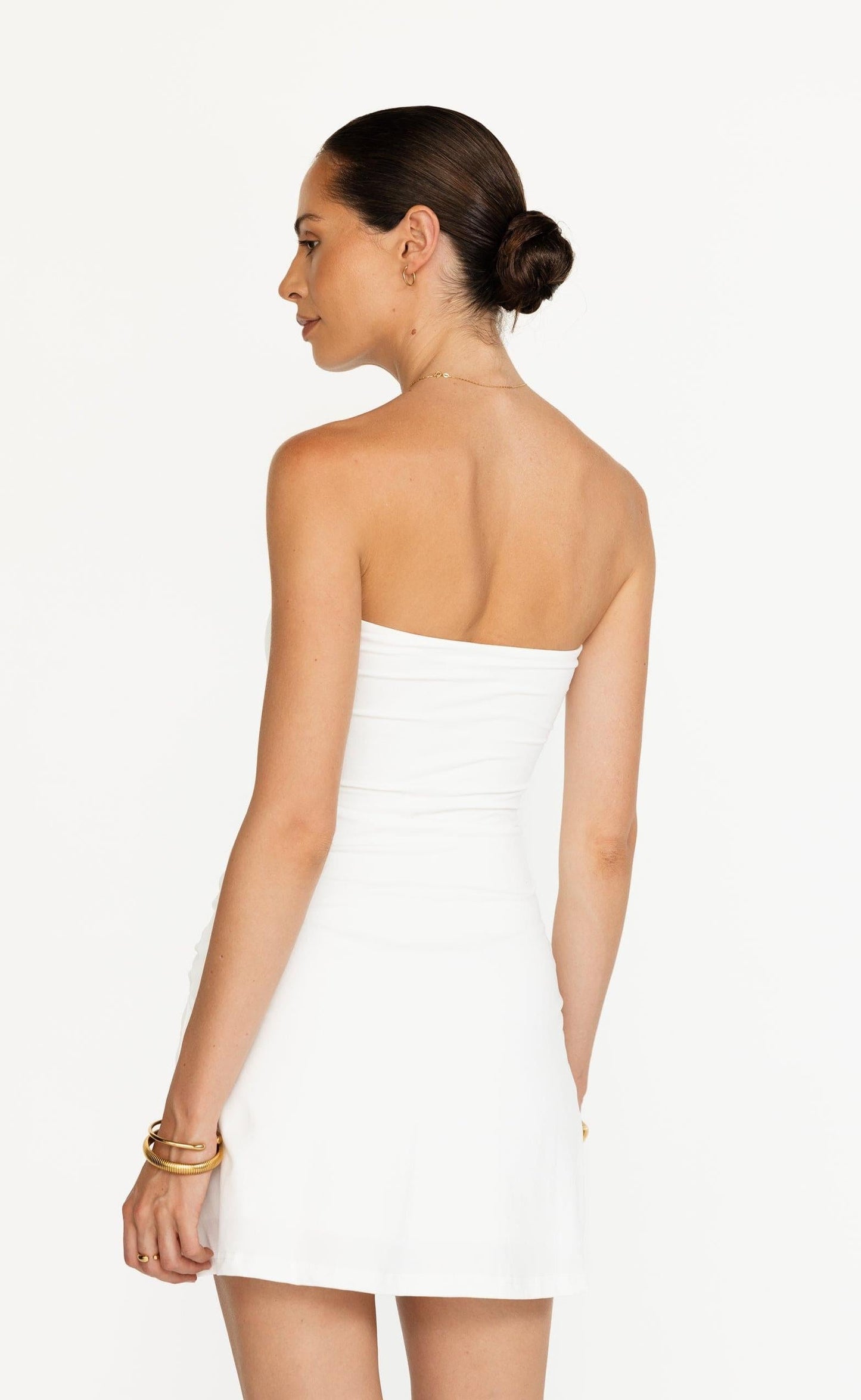 Edela Mini Dress (White)