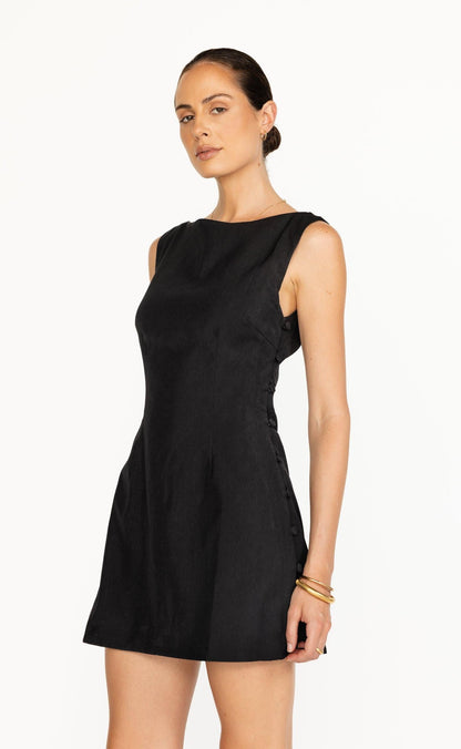 Elowen Mini Dress (Black)