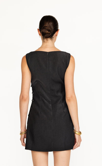 Elowen Mini Dress (Black)