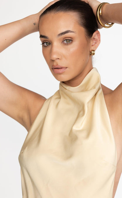 Clara Mini Dress (Honeycomb)