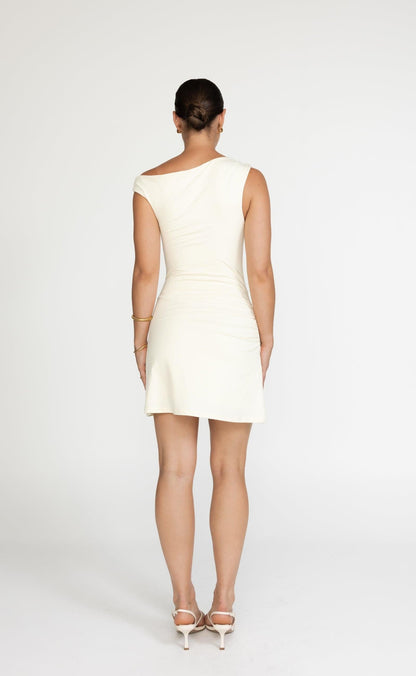 Lulu Mini Dress (Butter)