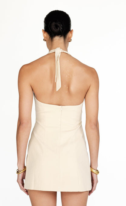 Kit Mini Dress (Sandstone)