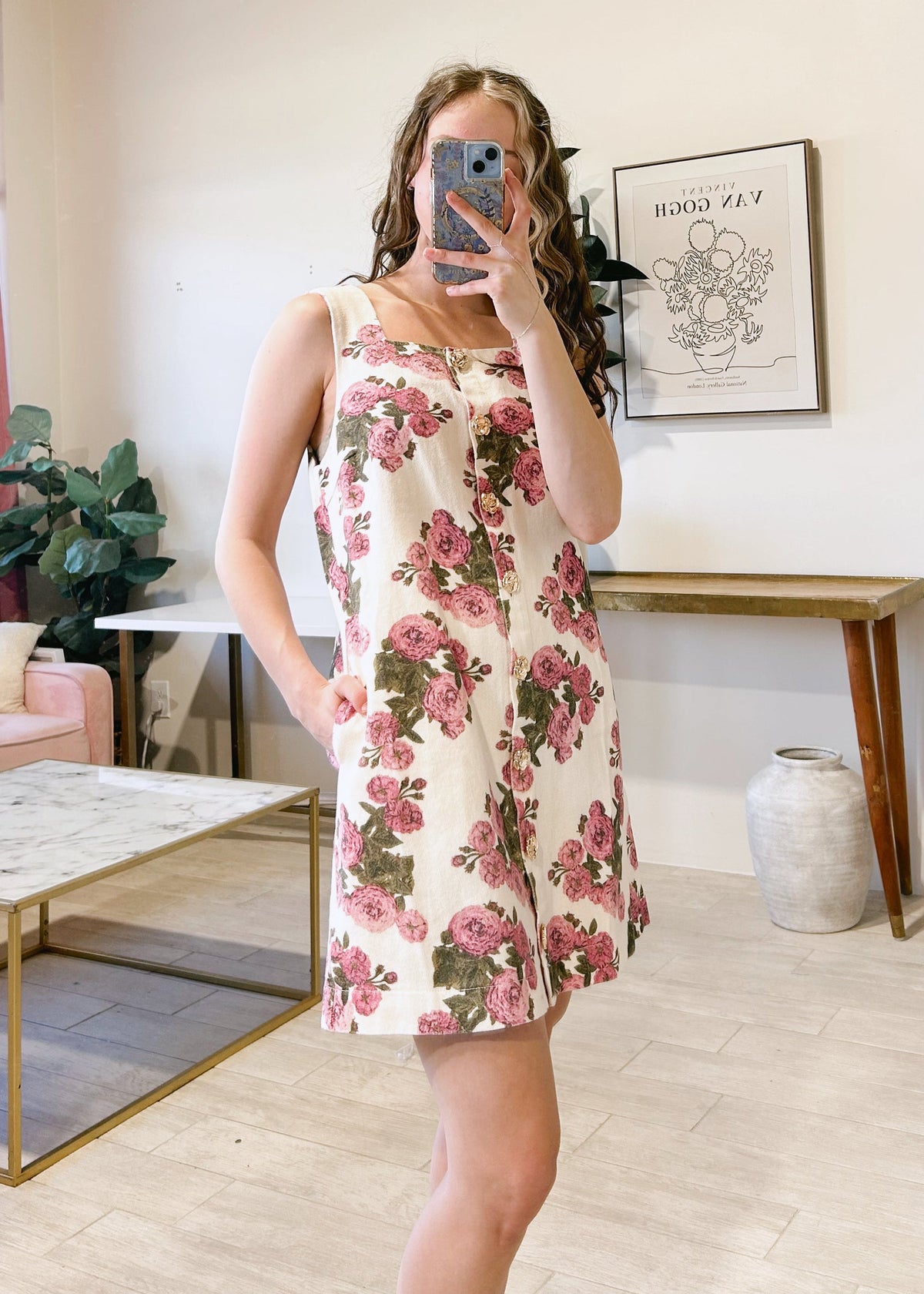 Bed Full Of Flowers Dress