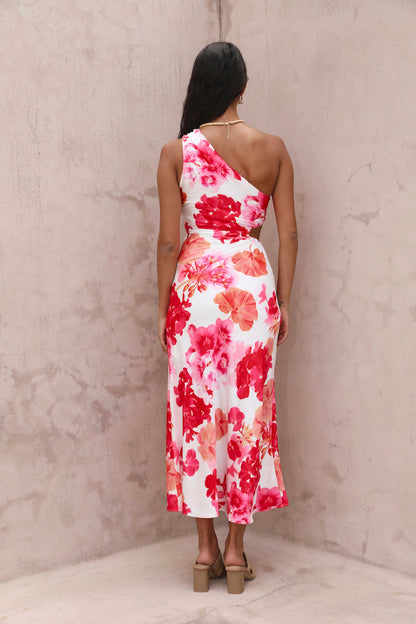 Flowers In Your Hair Maxi Dress Pink