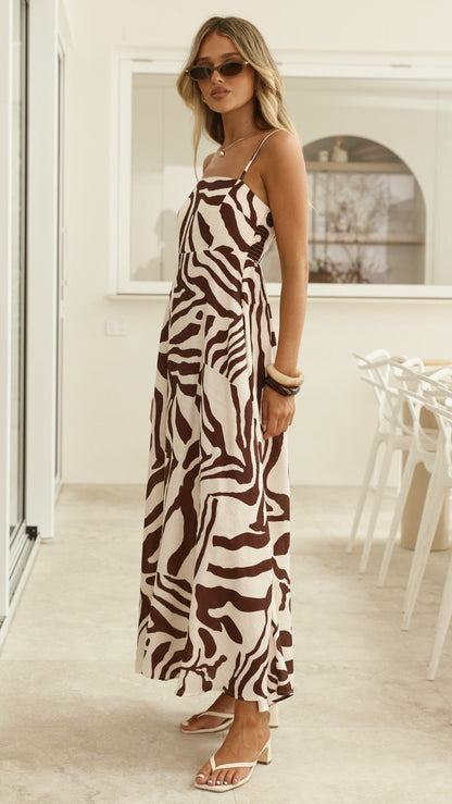 Jaylene Maxi Dress - Luna Mocha