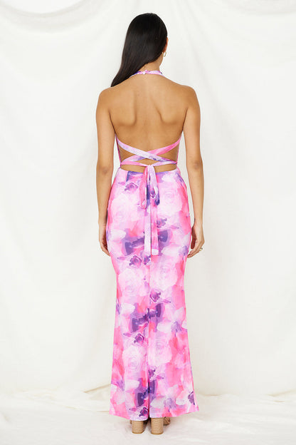 Adalynn Maxi Dress Pink