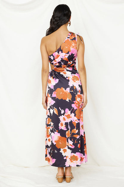 Meet Me Later Maxi Dress Black