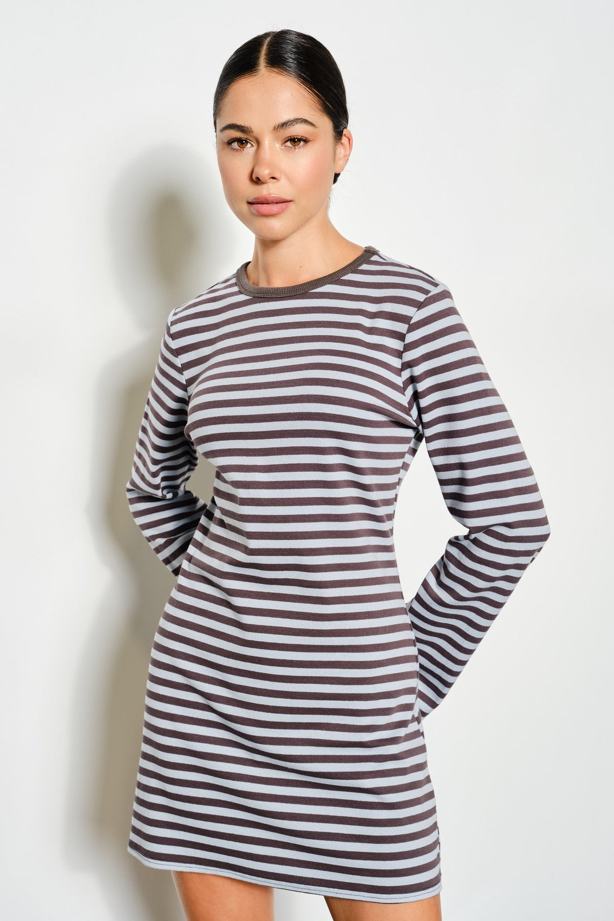 Bell striped dress