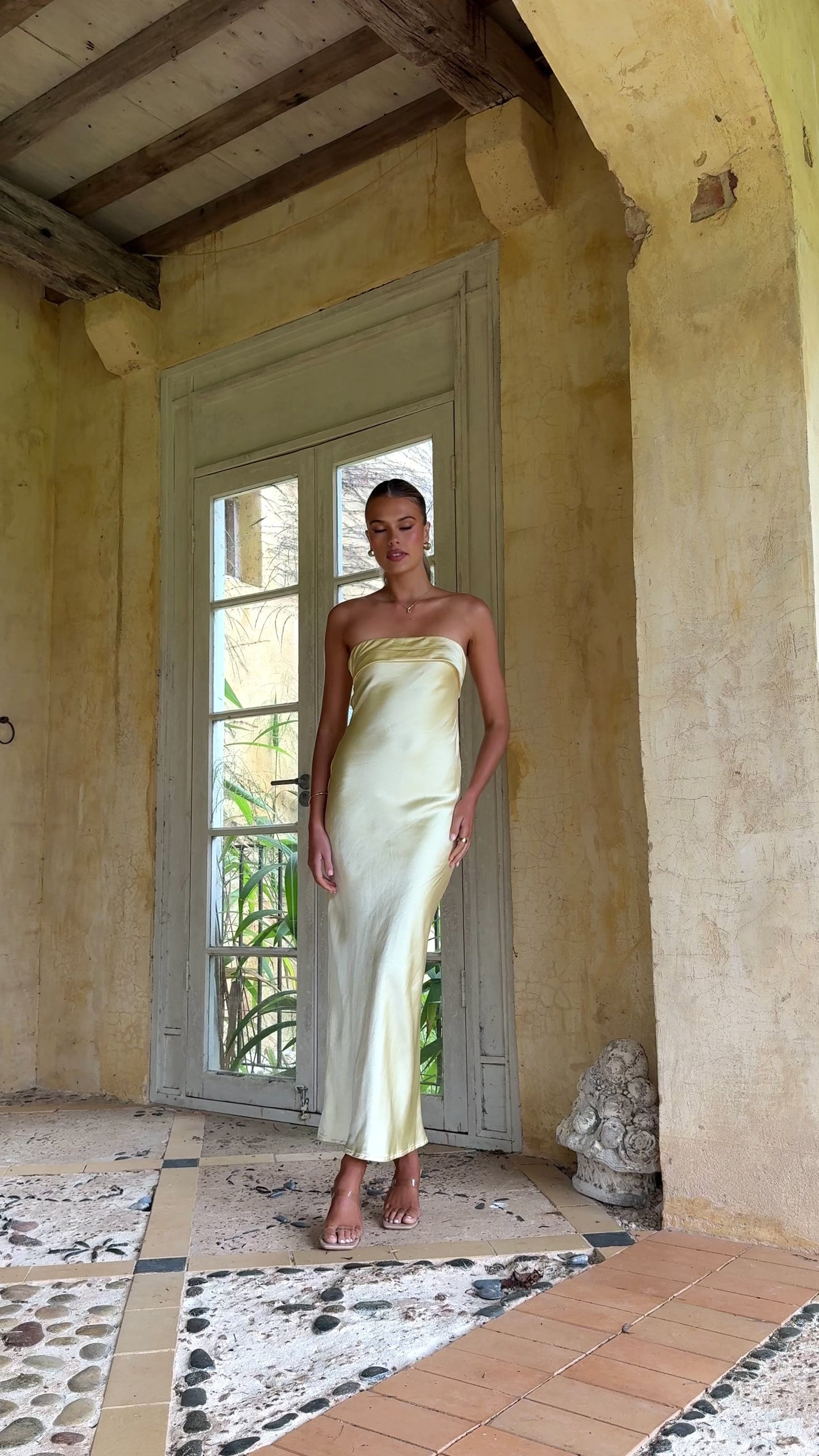 Gisele Maxi Dress - Yellow