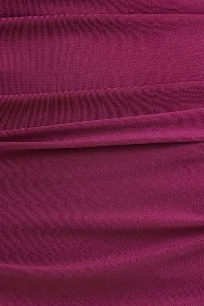 Sculpt Draped Off Shoulder Maxi Dress