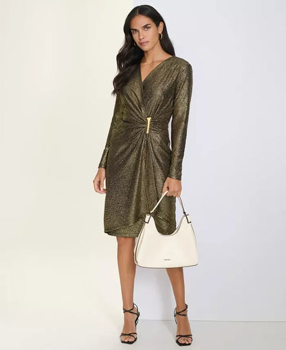 Calvin Klein Women's Long Sleeve Dress