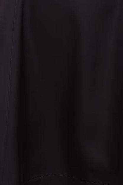 Amaya Satin Halter Mini Dress-Black