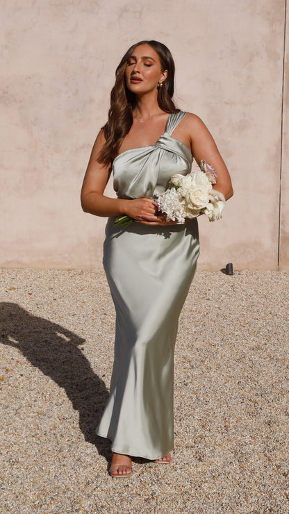 Greta Maxi Dress - Olive