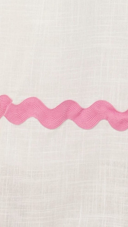 Daleyza Maxi Dress - White / Pink