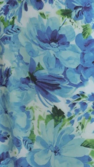 Mariposa Maxi Dress - Blue Floral