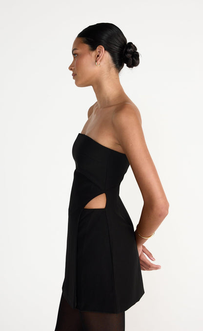 Gabby Mini Dress (Black)