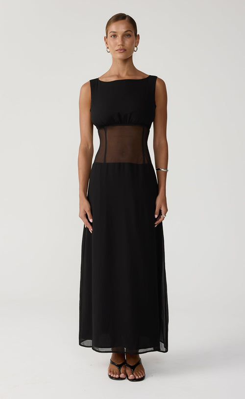 Arlene Maxi Dress (Black)