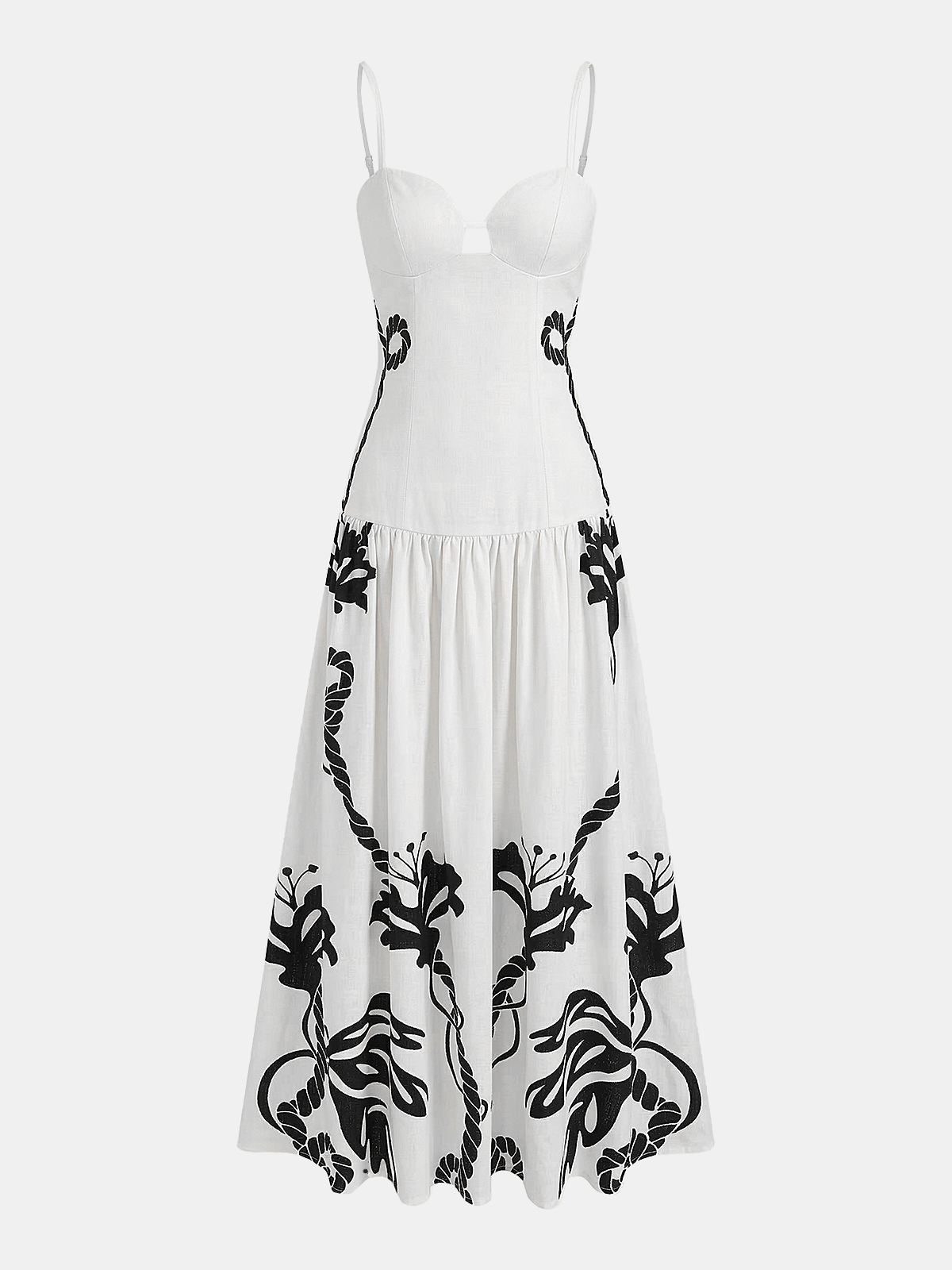 Printed Cami Maxi Dress