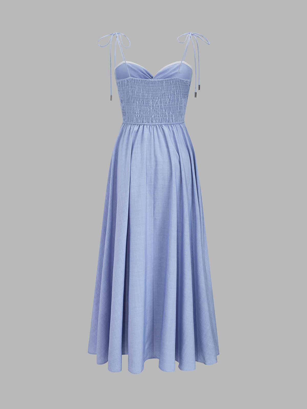 Cutout Tie Strap Maxi Dress
