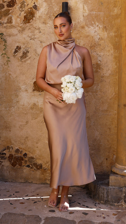 Esther Maxi Dress - Latte