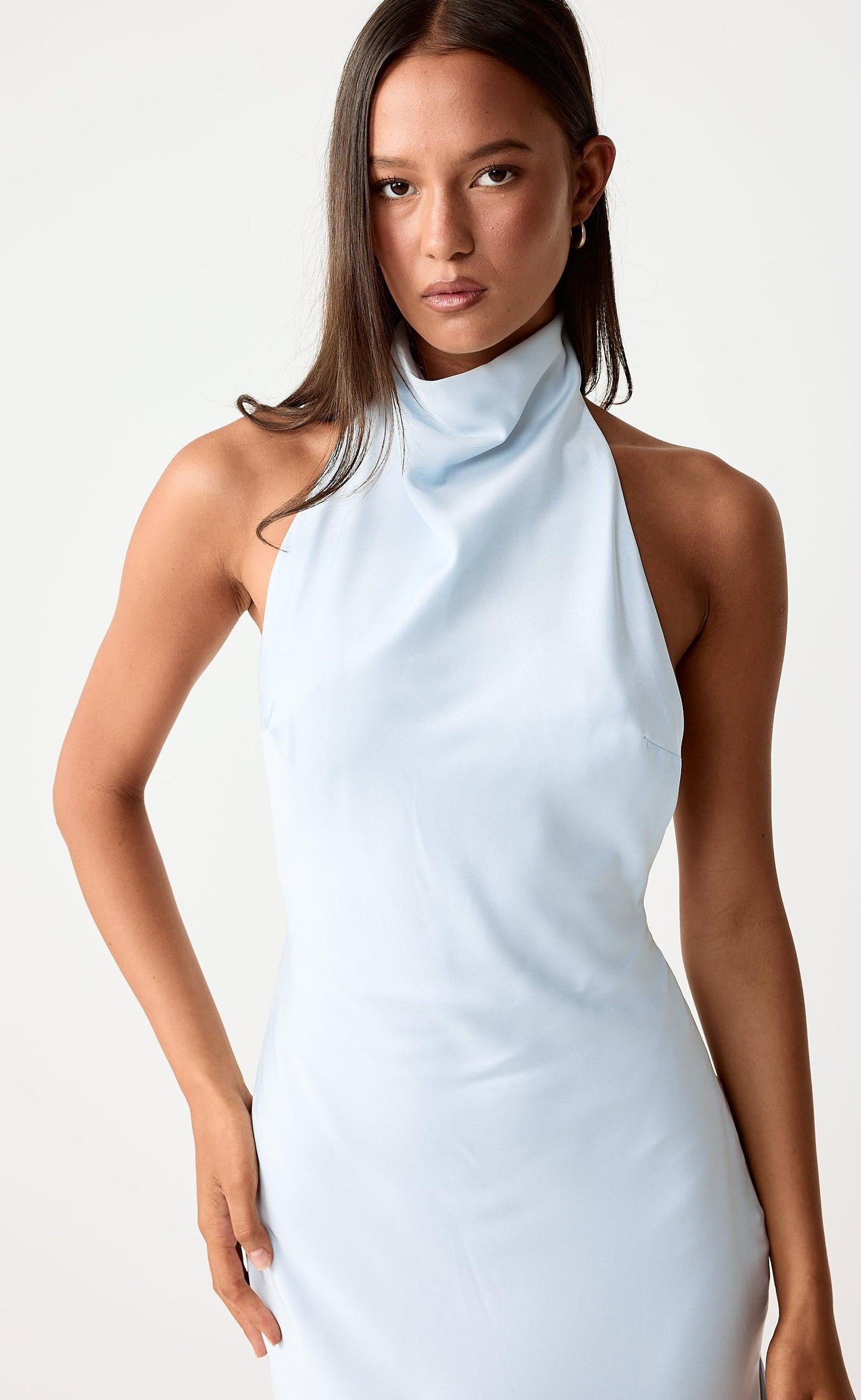 Clara Maxi Dress (Ice Blue)