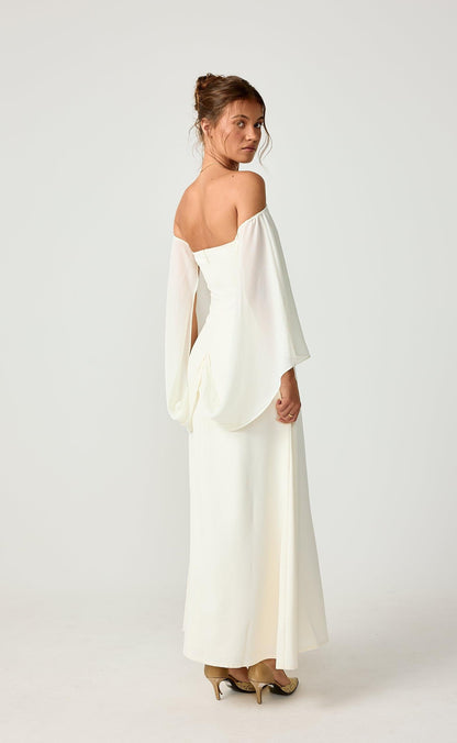 Eternal Maxi Dress (Cream)