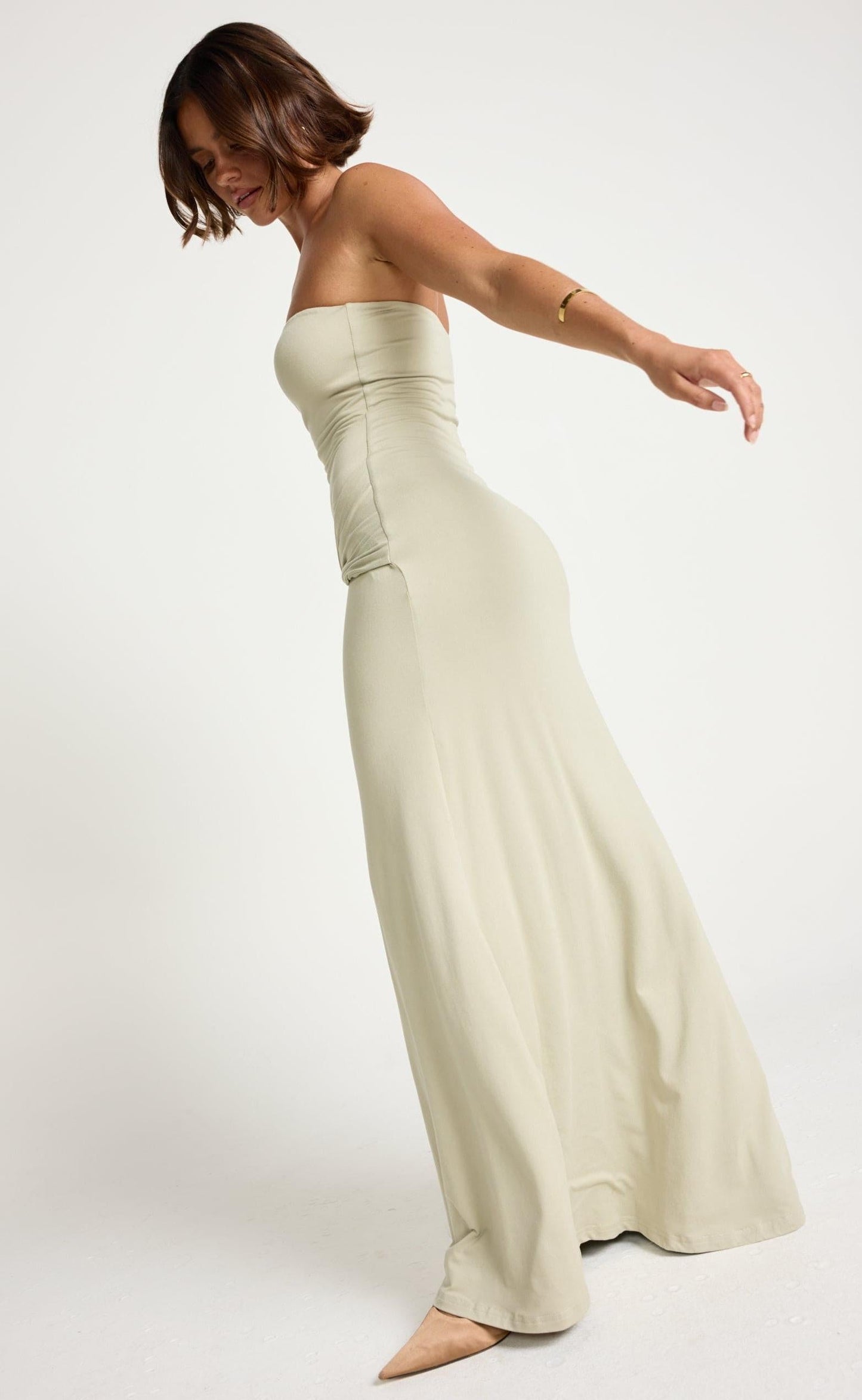 Edela Maxi Dress (Seagrass)