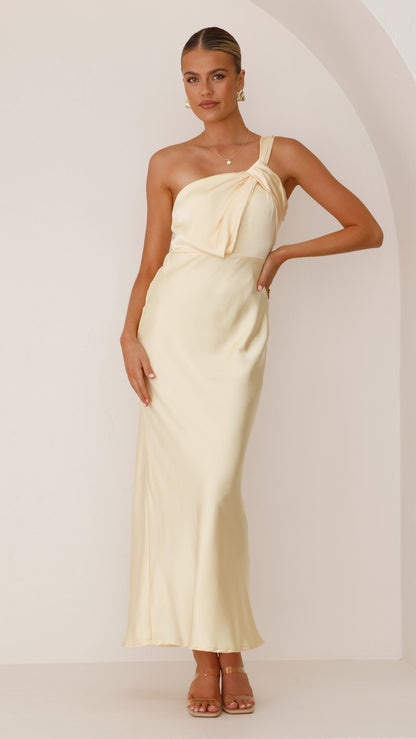Greta Maxi Dress - Yellow