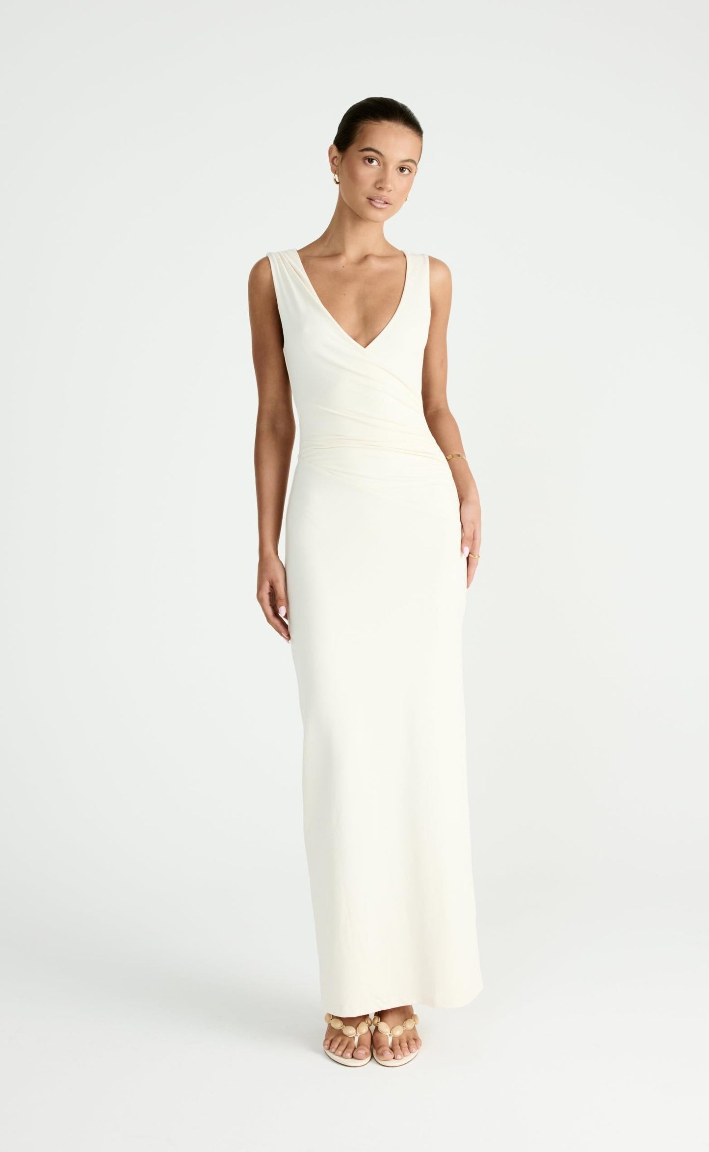 Cory Maxi Dress (Oat)