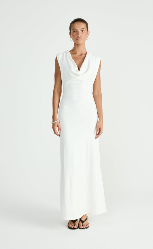 Arena Maxi Dress (Off White)