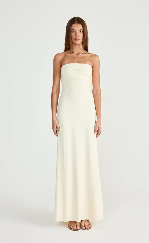 Sarie Maxi Dress (Butter)