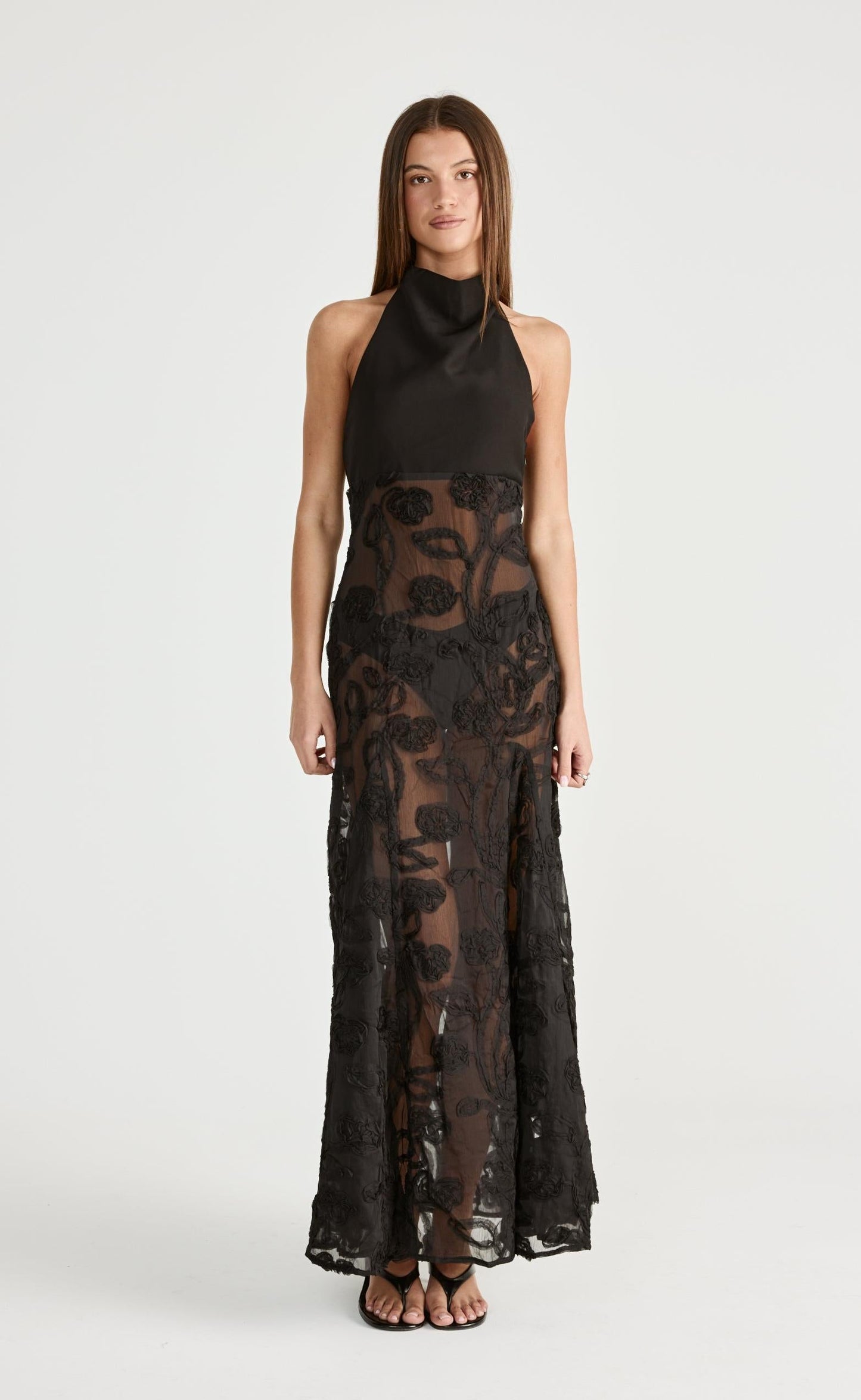 Serendipity Maxi Dress (Black)