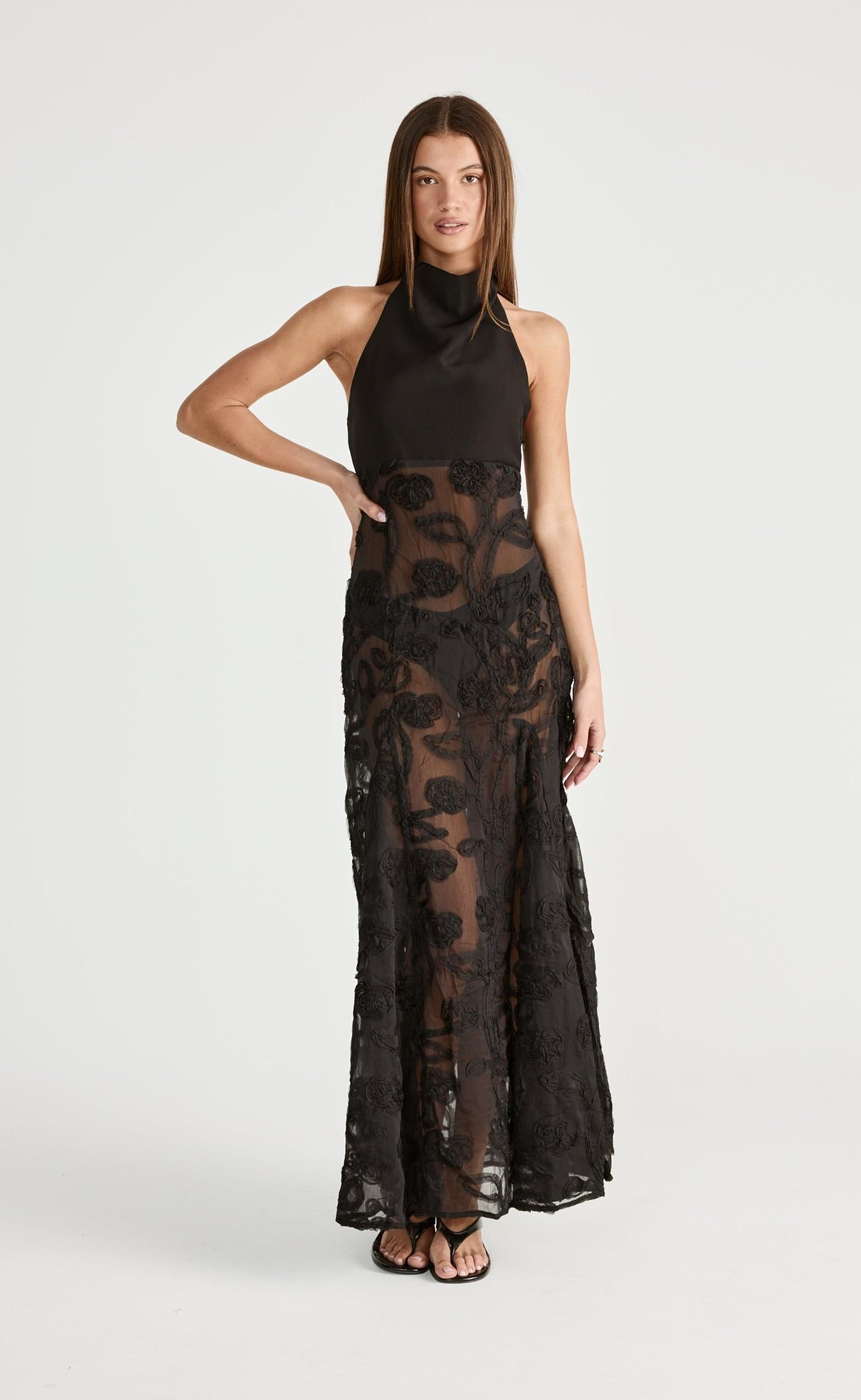 Serendipity Maxi Dress (Black)