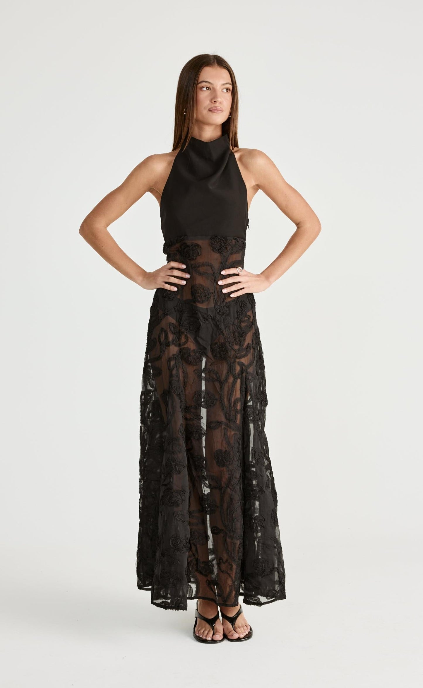 Serendipity Maxi Dress (Black)