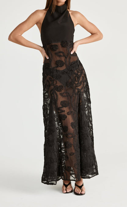 Serendipity Maxi Dress (Black)