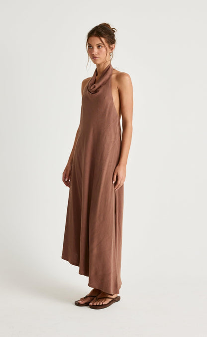 Mila Maxi Dress (Oak)