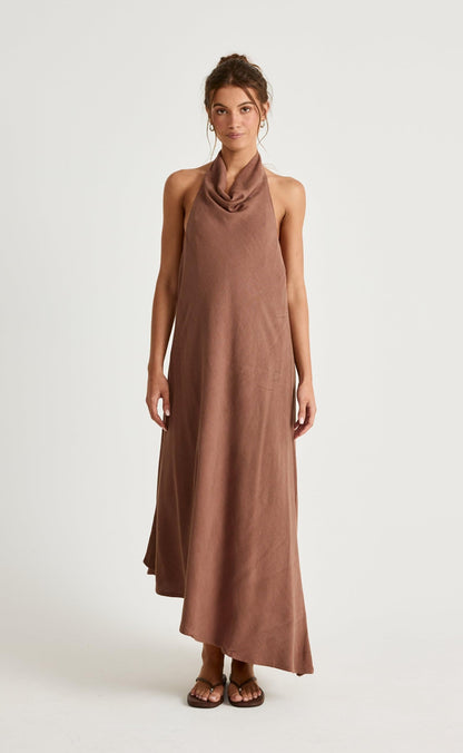 Mila Maxi Dress (Oak)