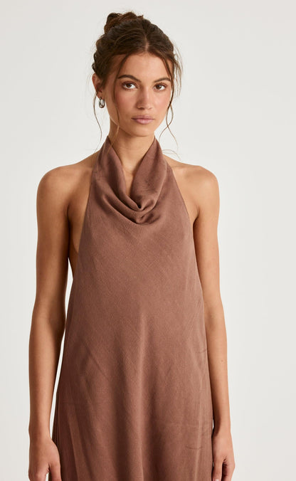 Mila Maxi Dress (Oak)