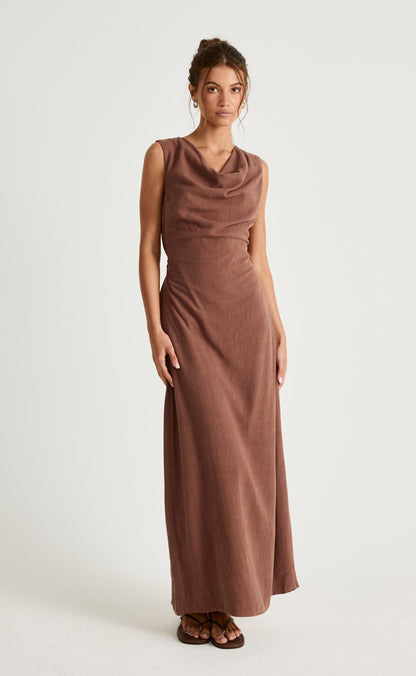 Shoreline Maxi Dress (Oak)