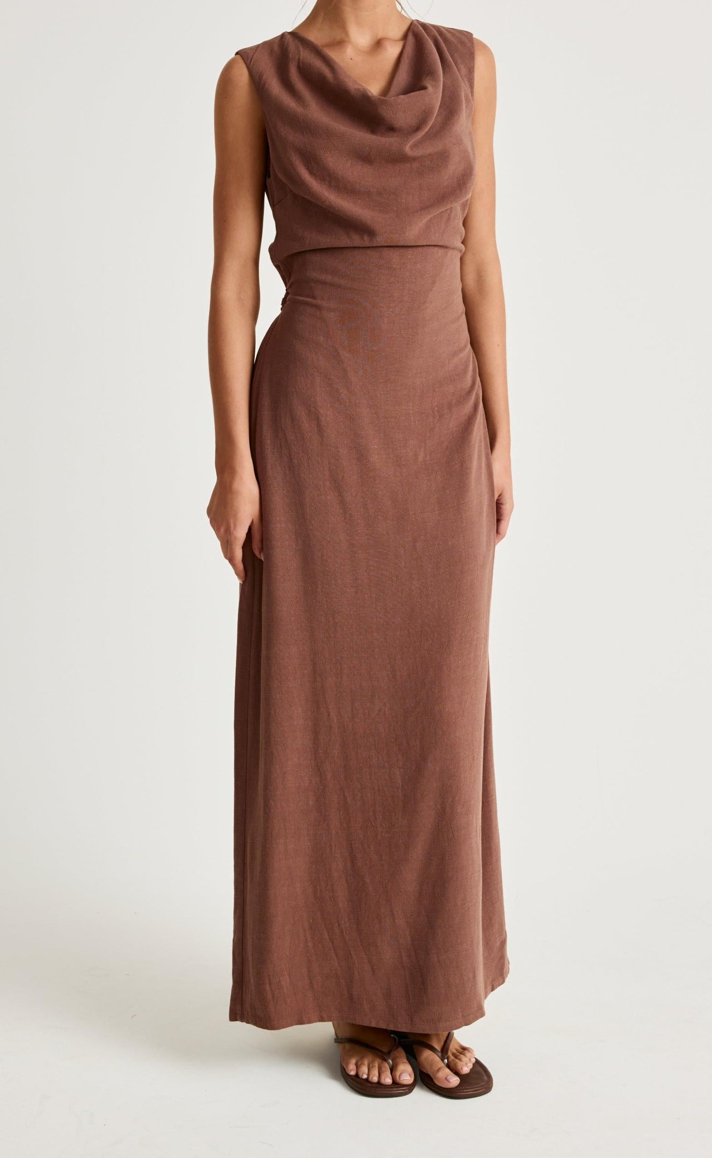 Shoreline Maxi Dress (Oak)